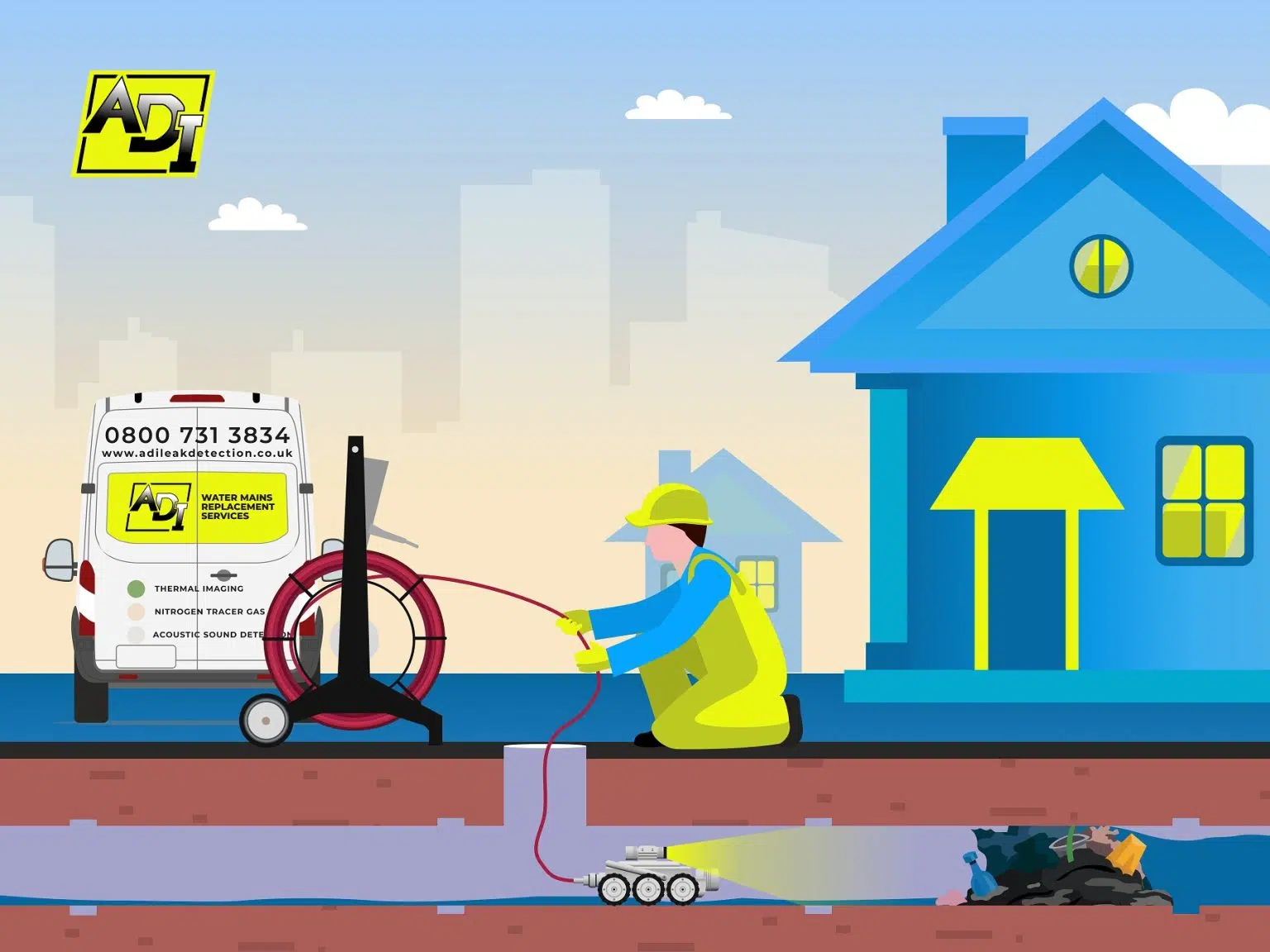 Drainage CCTV Surveys & Investigations Grimsby